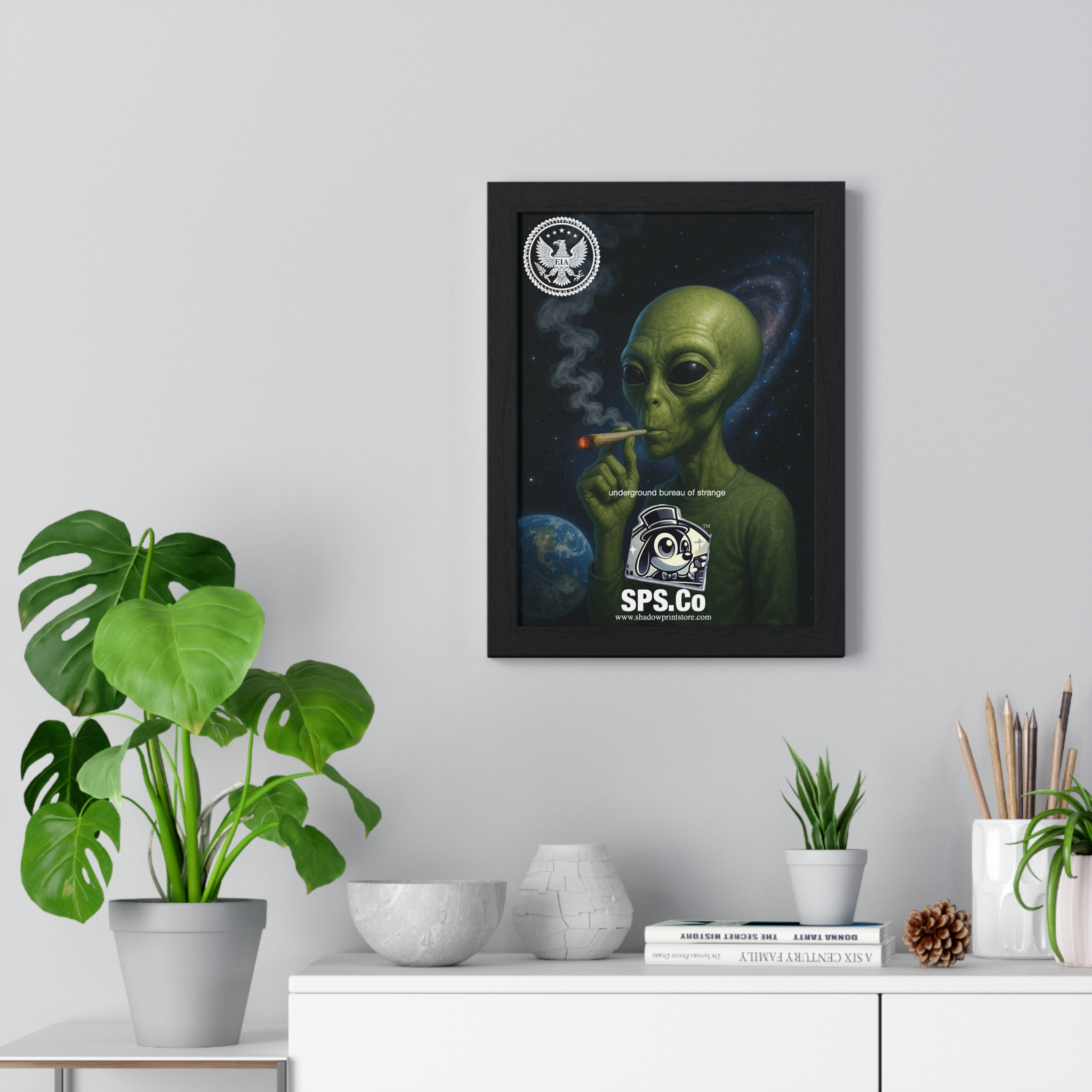 Vertical Framed Poster